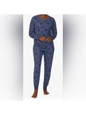 Wizarding World Harry Potter Women's Cozy 2-Piece Blue Pajama Set Size: Small